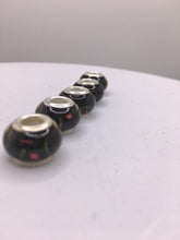 Handmade European Lampwork Large Hole Beads 4mm Hole Beads Jewelry Making 5pcs